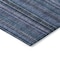 Homeroots 8' X 10' Blue Gray And Sky Blue Striped Washable Indoor Outdoor Area Rug 616367 - alternate 4