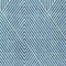 Homeroots 8' X 10' Teal Blue And Ivory Geometric Washable Indoor Outdoor Area Rug 612145 - alternate 3