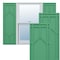 Ekena Millwork True Fit PVC Shaker Fixed Mount Shutters, Lilly Pads, 18W x 32H, PR TFP001SK18X032LP - alternate 1