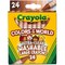 Crayola Colors of the World Large Crayons, Assorted, 24PK 520134 - alternate 1