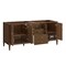 James Martin Vanities Myrrin 72" Vanity, Mid Century Walnut, w/ 3 CM Siberian Silestone Top w/FreePower Wireless Charger 485-V72-WLT-FSFR - alternate 4