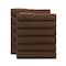 Arkwright Home Cozy Soft Polar Fleece Throw 50x60 Brown (12pk), 12PK FLC-PLR-5060-BR - alternate 1