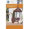 Boston Harbor Outdoor Wall Lantern, 120 V, 60 W, A19 or CFL Lamp, Aluminum Fixture, Rustic Brown BRT-BPP1611-RB3L - alternate 2