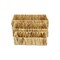 Homeroots Set of Three Natural Water Hyacinth Rectangular Baskets 571503 - alternate 4