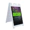 Signmission Arcade, A-Frame & 2 Decals Installed, Heavy-Duty Plastic Frame SBHD-D-2436-Arcade - alternate 1