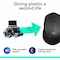 Logitech M330 - MOUSE - OPTICAL - 1000 DPI - BUTTONS QTY: 3 - WIRELESS - BLACK 910-004905 - alternate 2