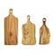 Homeroots Artisan Organic Edge Anti Bacterial Wood Paddle Board 469162 - alternate 1