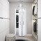 Sartodoors Sliding Closet Bi-fold Doors White Solid Core Modern Interior VEREGIO7339BF-WS-72 x 84 (2* 36x84) - alternate 3