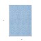 Homeroots 5' X 8' Sky Blue And Black Geometric Washable Indoor Outdoor Area Rug 596765 - alternate 4