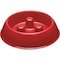 Boss Pet ProSelect 12 Oz. Red Plastic Slow Feeder Bowl ZX7082 14 - alternate 2