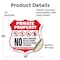 Signmission Private Property Shield Sign No Skateboa, 18 Inch X 18 Inch, Vinyl Decal SHI-D-18-442 - alternate 3