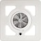 Maxxair Vent Powered Opening For 14 x 14 Opening With Single Speed 12 Volt Fan Black 00-03851 - alternate 2