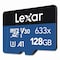Lexar High Performance BLUE Series microSDXC Memory Card with Adapter, UHS-I V30 U1 Class 10, 128 GB, 2PK LSDMI128-B2U633 - alternate 2