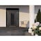 Vdomdoors Aluminum Door Iron 1655 Black Entry Steel Metal Classic Painted 60 x 94 (12+36+12 x 80+14)-Left Ins IRON1655EXD-BLK-W12+36+12xH80+14-LH-I - alternate 2