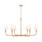 Z-Lite Tova Rubbed Brass 6 Light Chandelier 3049-45RB - alternate 1