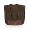 Picnic Time Family Of Brands NFL Kansas City Chiefs - Coronado Canvas and Willow Basket Tote 203-00-140-164-2 - alternate 1