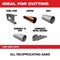 Milwaukee Tool 6" 24 TPI SAWZALL Blades (50 Pk) 48-01-6186 - alternate 2