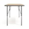 Flash Furniture Wren 48 in x 24 in Adjustable Height Activity Table, Thermal Laminate Top, Short Legs, Light Natural XU-A2448-REC-LTNAT-T-P-GG - alternate 2