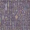 Homeroots 3' X 5' Eggplant Terra Cotta And Green Floral Washable Indoor Outdoor Area Rug 605265 - alternate 3