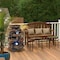 Pure Garden 3-Tier LED Waterfall Fountain, Brown 50-0006 - alternate 2