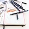 Bazic Products Skylar 0.4 mm Fineliner Pen, 3 Boxes of 10 Colors Per Box, 30PK 17036 - alternate 3