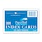 Roaring Spring Case of Index Cards 4"x6", 100 per pack, White Paper, Ruled on Front, Blank on Back 74844CS - alternate 2