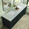 James Martin Vanities Myrrin 72'' D Vanity, Carbon Oak w/ Jasmine Pearl Silestone Top w/FreePower Wireless Charger 485-V72-CBO-FEJP - alternate 4