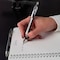 Schneider Pen Slider Rave XB Retractable Ballpoint Pens, White-Black Barrel with Blue Ink, 5PK 132549 - alternate 3