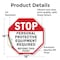 Signmission Stop Personal Protective Equipment, 18 Inch X 18 Inch, Vinyl Decal OC-D-18-122 - alternate 2