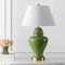 Jonathan Y Sagwa 33" Ceramic/Iron Modern Classic LED Table Lamp, Green JYL6618A - alternate 2