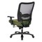 Space Seating 75 Series Big & Tall Double AirGrid Back and Fabric Seat Chair, Dillon Sage 75-7A773-R106 - alternate 4
