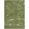 Homeroots 9' X 12' Olive Green Gold And Ivory Abstract Washable Indoor Outdoor Area Rug 601078 - alternate 3