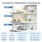 Edendirect 10,000 BTU (6,450 BTU DOE) Portable Air Conditioner Cools 400 sq. ft. with Heater, Dehum & Remote ZR-SPF2-12CG - alternate 4