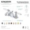 Kingston Brass Mini-Widespread Bathroom Faucet with Pop-Up Drain, Polished Brass KB952APL - alternate 2