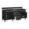 James Martin Vanities Vanity, without top, Black Onyx, 71.88 in W x 23.5 in D,  424-V72-M-BKO - alternate 2