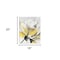 Homeroots 20" Modern Yellow and Black Flower Canvas Wall Art 398991 - alternate 2
