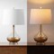 Jonathan Y West 24.5" Glass LED Table Lamp, Gold Painting JYL5007A - alternate 7