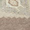 Homeroots 8' Taupe Gray And Ivory Round Oriental Washable Indoor Outdoor Area Rug 598450 - alternate 3