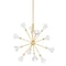 Mitzi Dabito X Hikari 12 Light Chandelier 28.25 In. Aged Brass/Soft White H681812-AGB/SWH - alternate 1