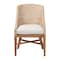 Bali & Pari Jasper Woven Seagrass Dining Chair, White Wash 265-14530-ZORO - alternate 2