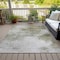 Homeroots 8' X 10' Taupe Beige And Brown Abstract Washable Indoor Outdoor Area Rug 577730 - alternate 3
