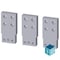 Siemens bus connector extended front mounted 3 units accessory for: plug-in unit 3VA9603-0QB01 - alternate 3