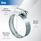 Grizzly Supply Hose Clamp, SAE 6, 304 Stainless Steel, 7/16 to 3/4 in Clamping Dia, 10PK #6S HC - alternate 4