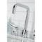 Kingston Brass Widespread Bathroom Faucet with Push Pop-Up Drain, Polished Chrome KS1451TKL - alternate 3