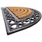 Southern Oaks 18in x 30in Half Round Scrolled Edge & Coir Door Mat 41907 - alternate 2