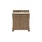 James Martin Vanities Brookfield 36" Single Vanity, Pecan, w/ 3 CM Siberian Silestone Top 547-V36-PCN-3SFR - alternate 1