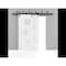 Vdomdoors Sliding Closet Barn Bypass Doors 64 x 96in, Light Grey Oak W/ Frosted Glass, Sturdy 6.6ft Rails SETE6933BBB-OAK-6496 - alternate 2