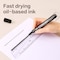 Deli THINK Permanent Marker, Chisel Tip, Black, Waterproof, 12PK EU10120 - alternate 2