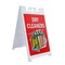 Signmission Dry Cleaners, A-Frame & 2 Decals Installed, Heavy-Duty Plastic Frame SBHD-D-2436-Dry Cleaners - alternate 1