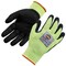 Ergodyne 1-pair XS Lime Nitrile Coated CR Gloves - Certified 7041 - alternate 1